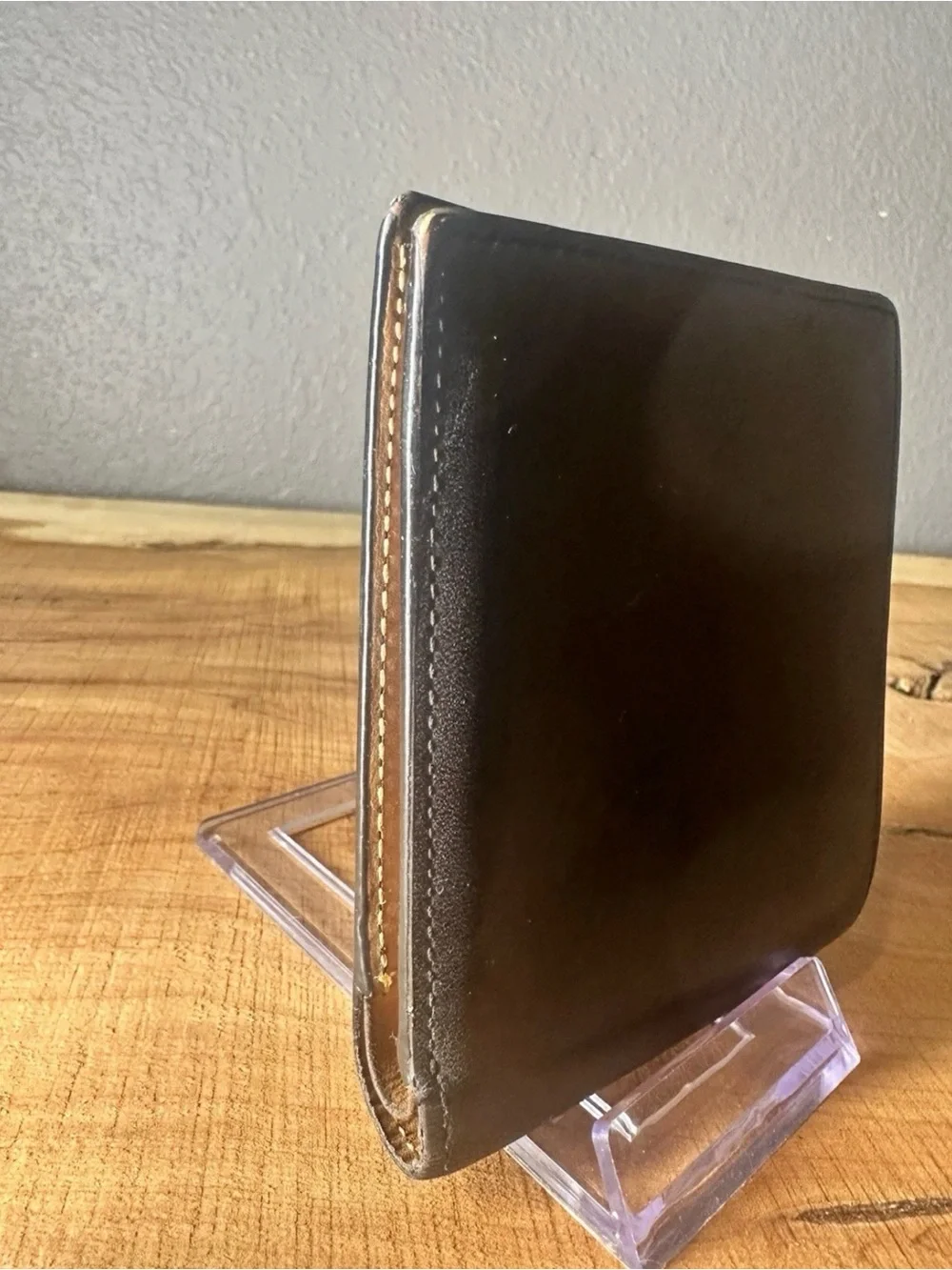 Paul Smith Black Leather Bifold Wallet w/ Coin Pouch